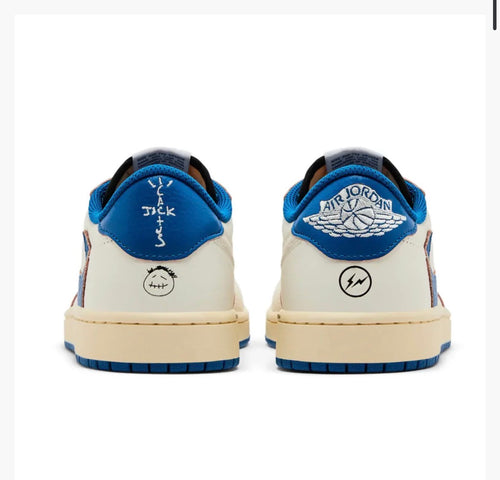 Air Jordan 1 Low Fragment x Travis Scott Size UK10.5