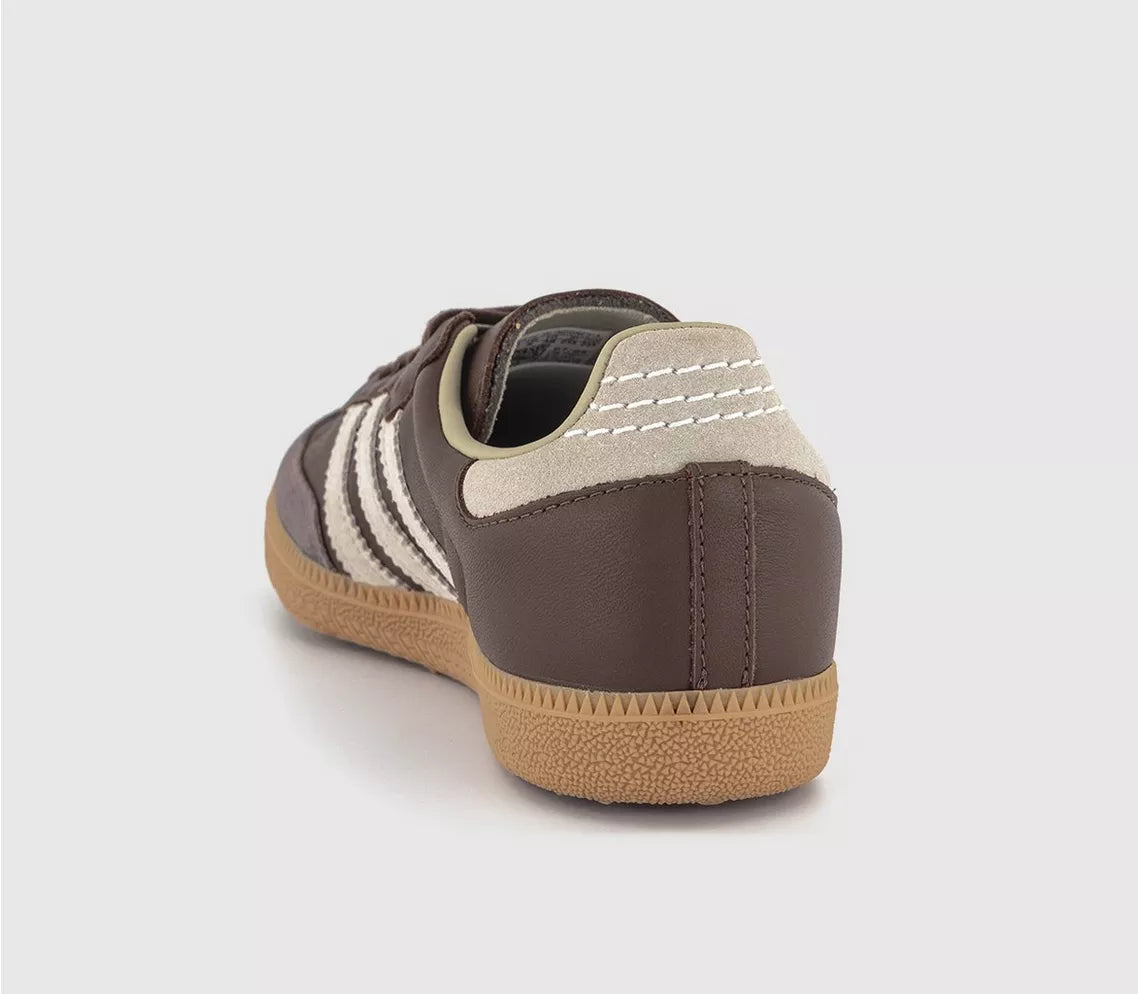 Adidas Originals Samba Originals - Brown Putty, Grey and Gold Metalic