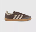 Adidas Originals Samba Originals - Brown Putty, Grey and Gold Metalic