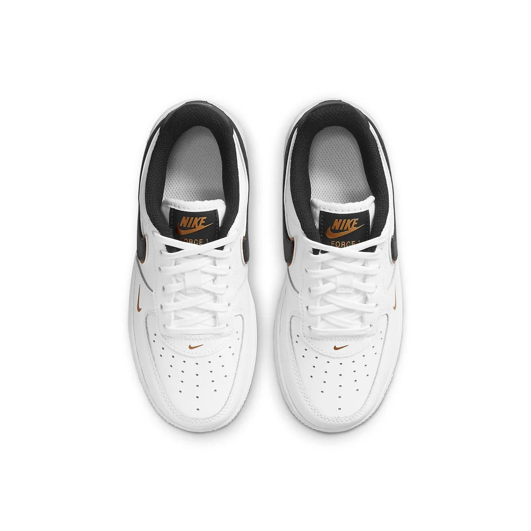Nike Air Force 1 Low - White, Black and Gold