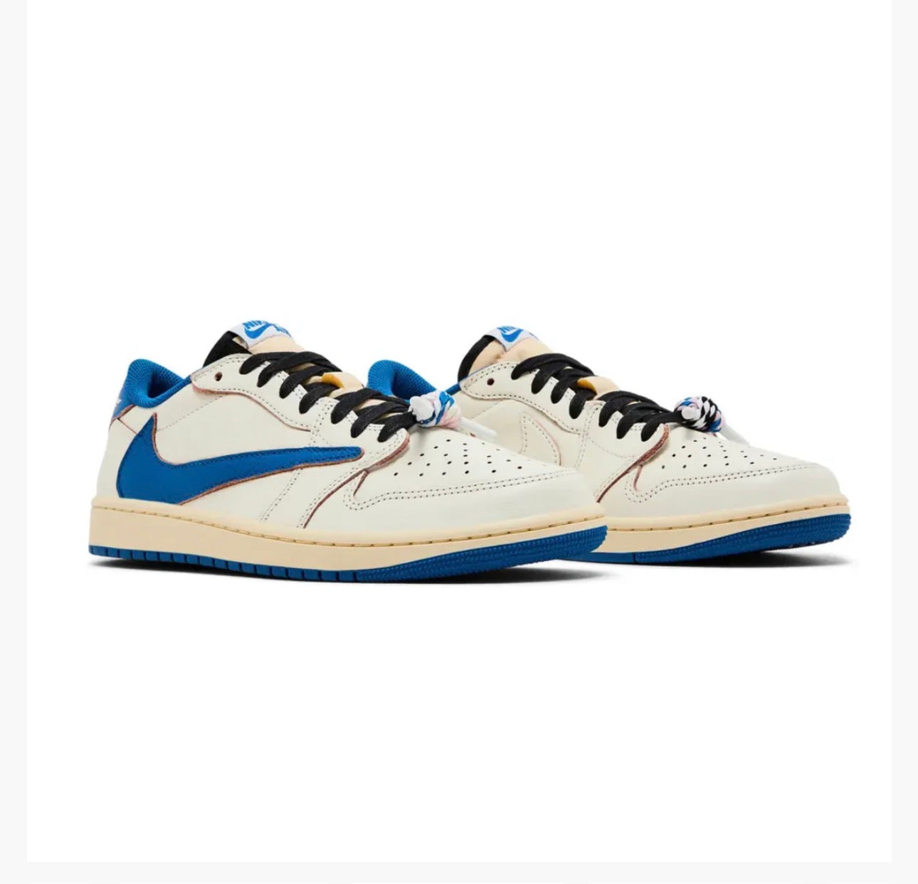 Air Jordan 1 Low Fragment x Travis Scott Size UK10.5