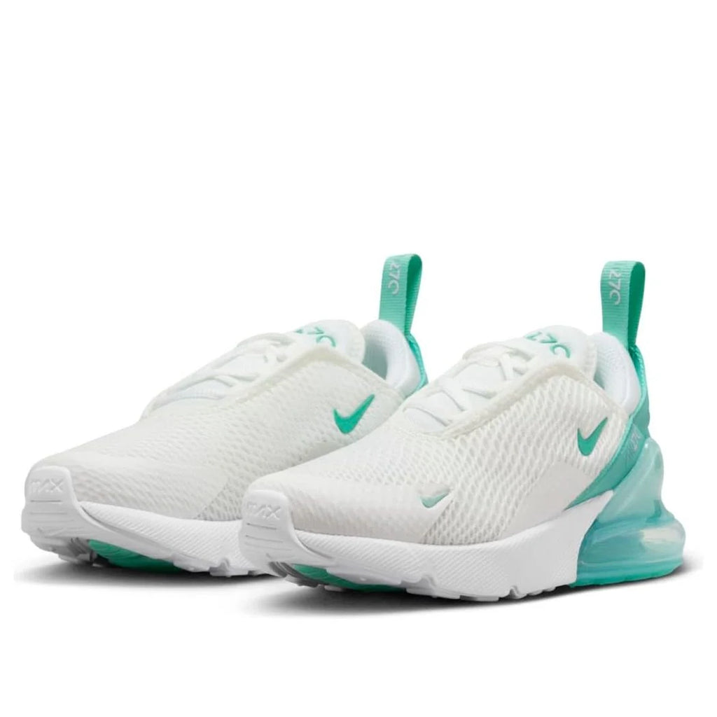 Nike Air Max 270 - White and Emerald