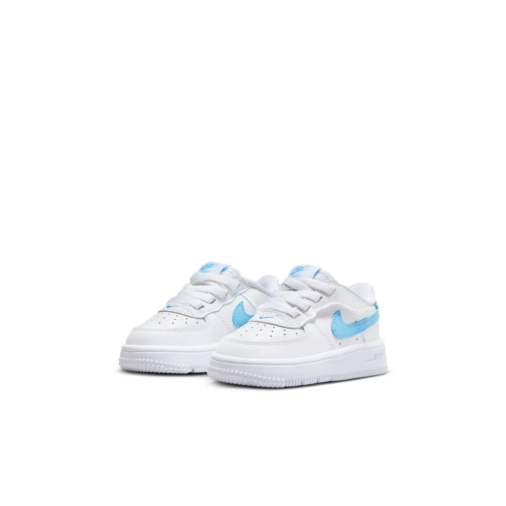 Nike Air Force 1 Low - White and Aquarius Blue