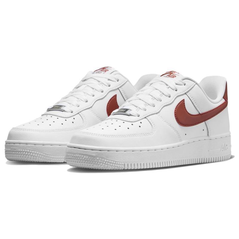 Nike Air Force 1 Low - White/Rugged Orange